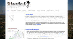Desktop Screenshot of learnmeche.com